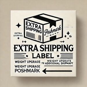 Extra Shipping Label-weight upgrade
